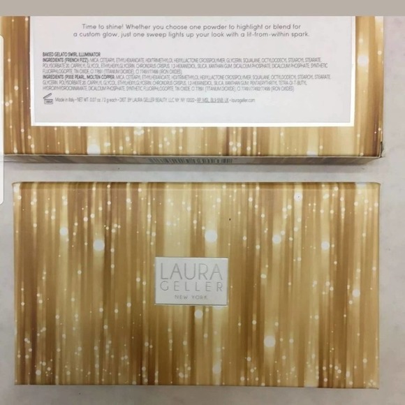 Laura Geller 'Glow For It' Baked Gelato swirl illuminating trio new!!! - Picture 6 of 6